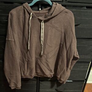 Aerie Women’s Cropped Hoodie Sweater